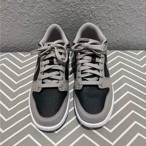 Nike Youth Black and Gray Dunks-Size 6.5 Youth